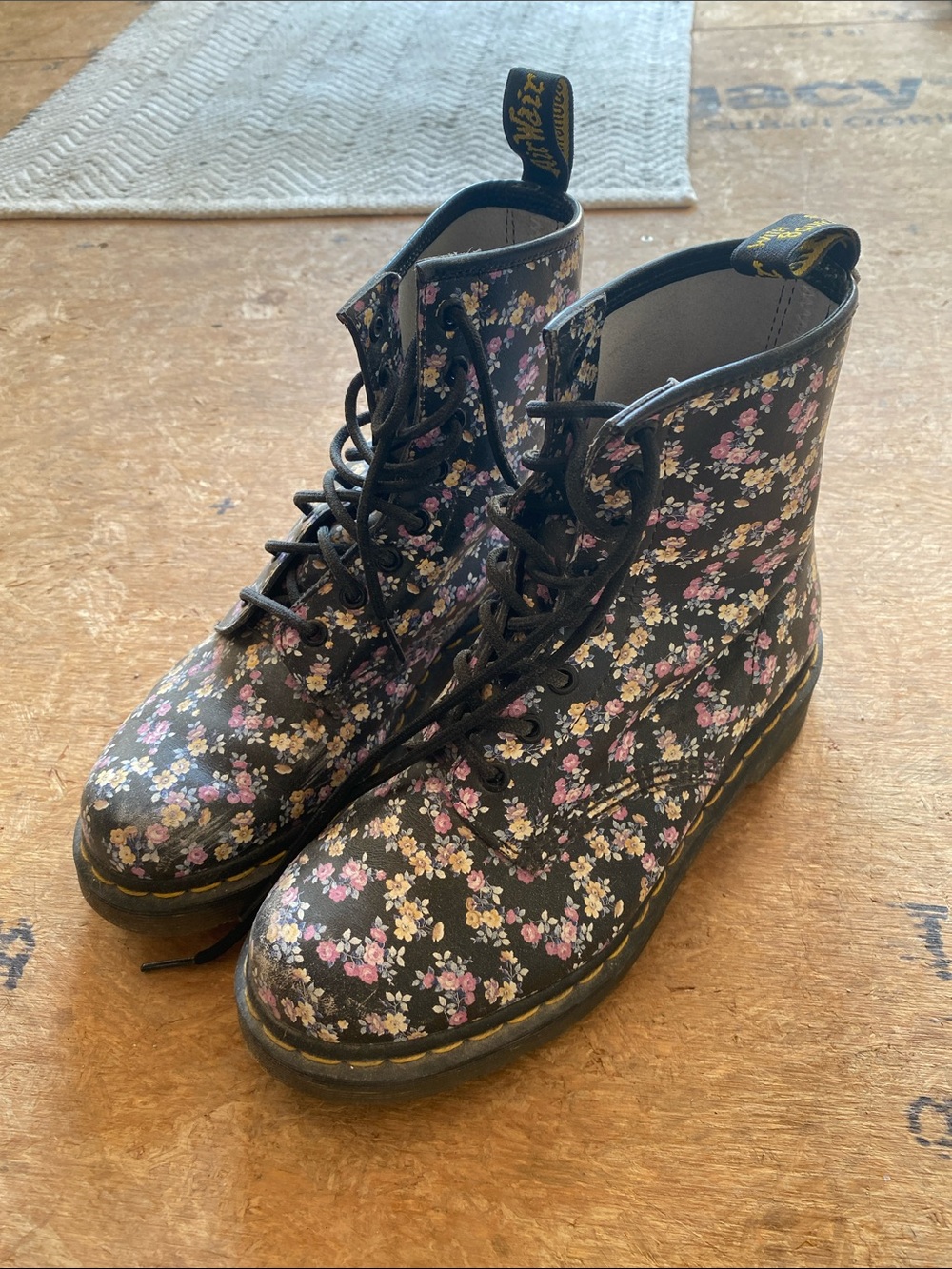 Dr. Martens 1460 Pascal Boots Mini Tydee Floral